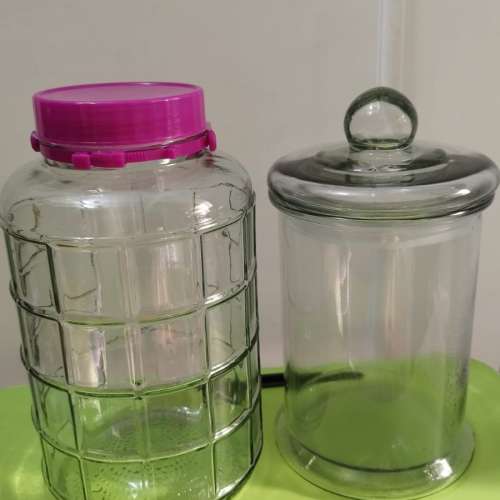 5公升浸酒薑醋儲物玻璃樽及密實樽 5 litre glass sealed container storage