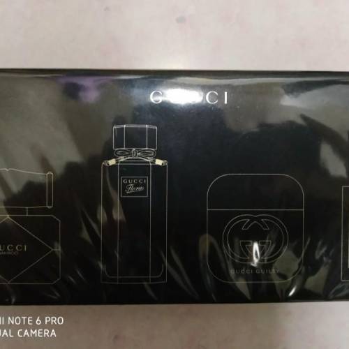 CUCCI 4支香水  全新