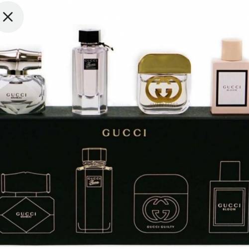 CUCCI 4支香水  全新