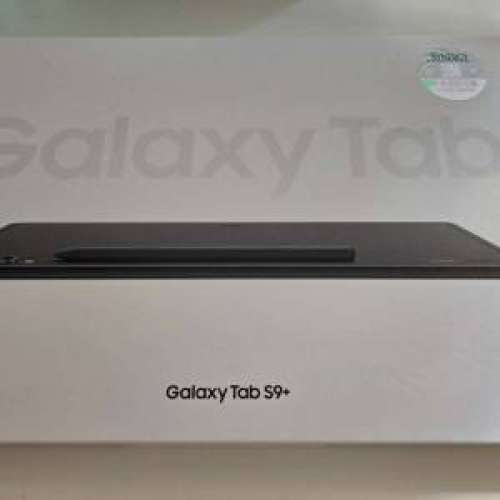 行貨 Samsung Galaxy Tab S9+ (Plus) 12+256Gb Wifi 石墨色