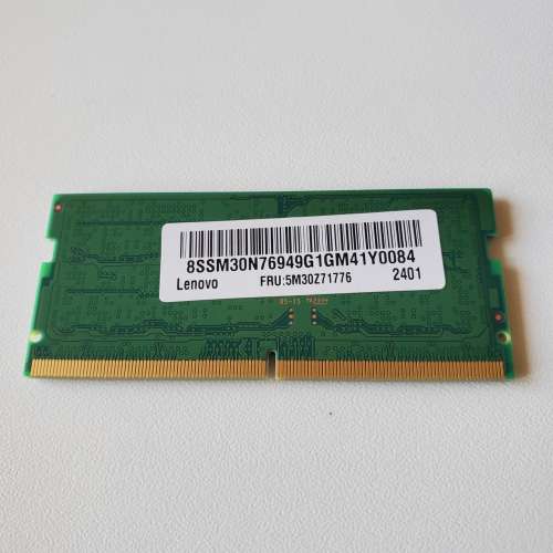 Samsung三星DDR5 4800MHz SODIMM 16GB