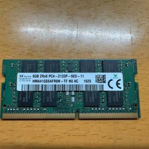 手提電腦 8GB ddr4 ram 2133