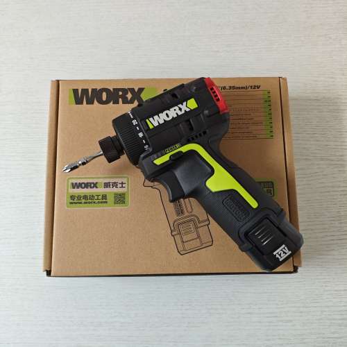 全新威克士12V雙速無刷起子電鑽 WORX WU129 2.0Ah(單電套裝)