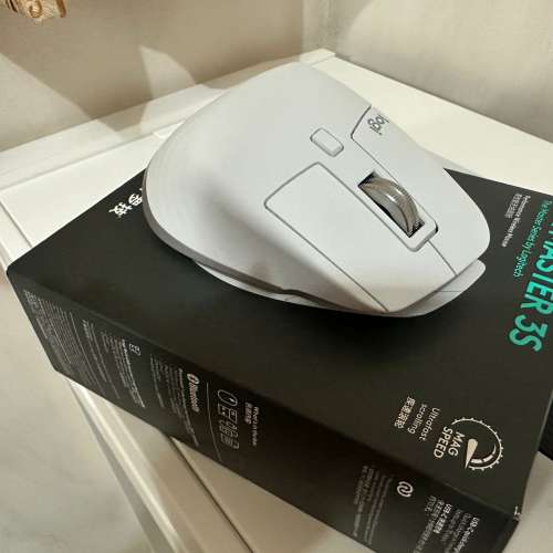 [全新] logitech MX Master 3s 無線滑鼠 白色
