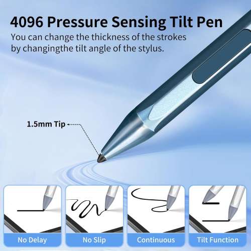 Microsoft Surface Pro/Book/Laptop - Stylus PEN -Windows Stylus with Palm Rej.