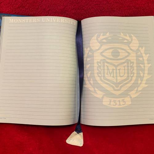 怪獸大學單行筆記簿