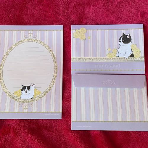 Mofusand Classy Tea Time F-5賞 信封信紙