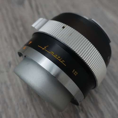 Contarex Planar 50 f2 Black Matic version