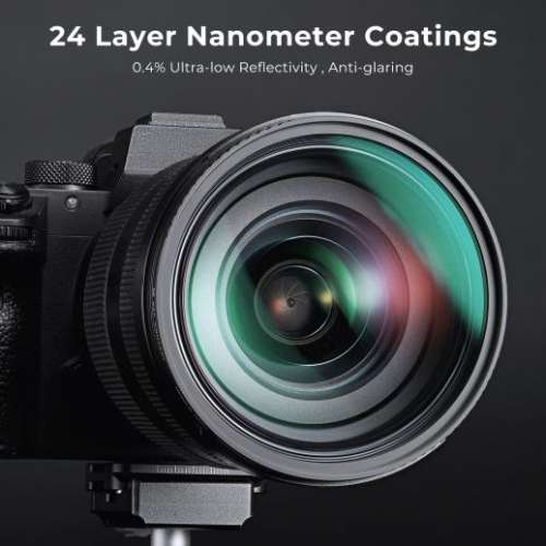 K&F Concept Nano-D Series,1/4 Filter 24 Multi-Layer Black Mist Diffusion Effect