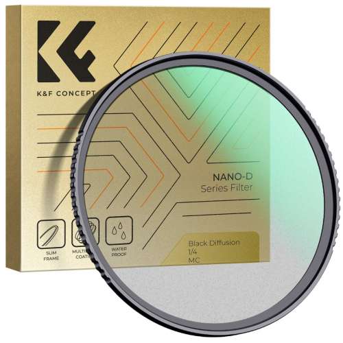 K&F Concept Nano-D Series,1/4 Filter 24 Multi-Layer Black Mist - 46mm