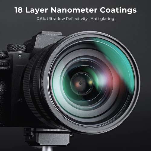 K&F Concept Nano-K Series,1/4 Filter 18 Multi-Layer Black Mist Diffusion 40.5mm