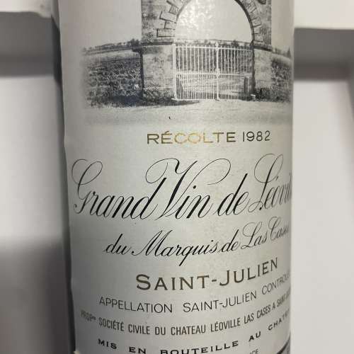 1982 Chateau Leoville Las Cases Grand Vin de Leoville 紅酒 法國