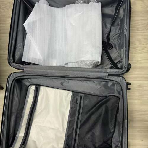 【零售】Samsonite 新秀麗旅行喼套裝 (硬面-銀色)兩件套