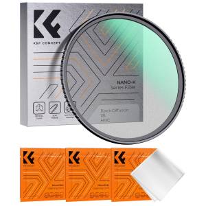 K&F Concept Nano-K Series,1/8 Filter 18 Multi-Layer Black Mist Diffusion Effect