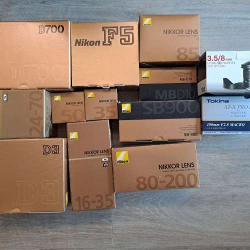 放售極新淨Nikon 器材,愛機用家,保養極好