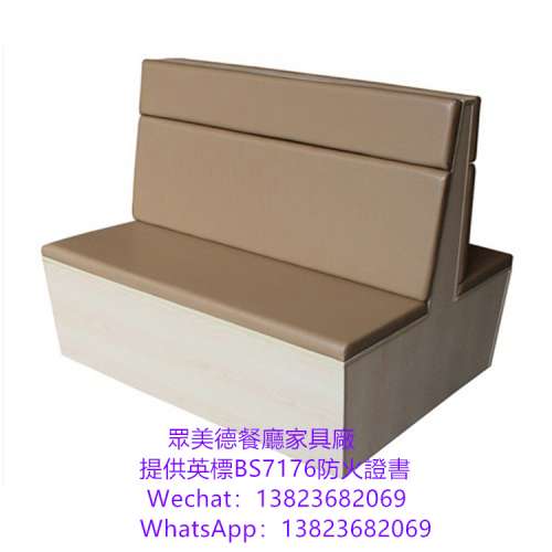 訂做餐廳沙發 #儲物卡座梳化 #香港訂造sofa #西餐廳飯店麵館傢俬 #防火阻燃BS7176...