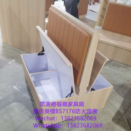 #英標阻燃防火皮革沙發訂做 #法式意大利餐飲店家具沙發訂製工廠 #餐飲店家具沙發餐...