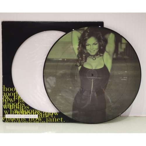JANET JACKSON - "WHOOPS NOW / WHAT'LL I DO" (圖案膠有海報)