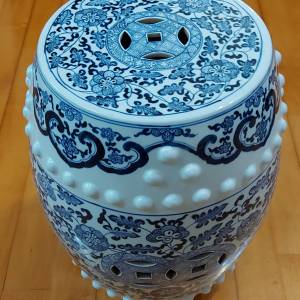 青花瓷鼓/櫈  Porcelain Stool