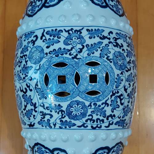 青花瓷鼓/櫈  Porcelain Stool