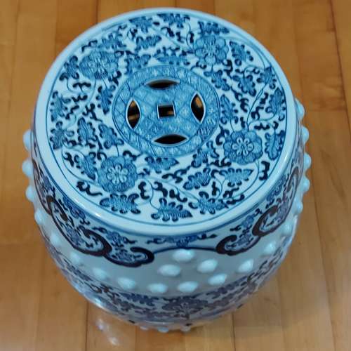 青花瓷鼓/櫈  Porcelain Stool