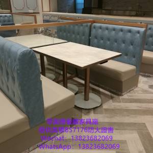 #火燒石餐桌訂做 #岩板包金屬邊餐枱訂造 #港式餐廳桌子批發價格 #黑色黑金沙大理石...