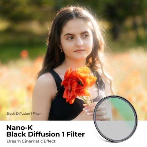 K&F Concept Nano-K Series,1 Black Mist Filter With Haoge Ring For X100VI 黑柔濾...