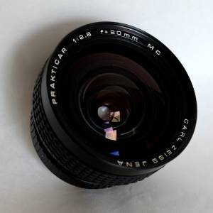 Carl Zeiss Jena Prakticar 20mm f2.8 MC