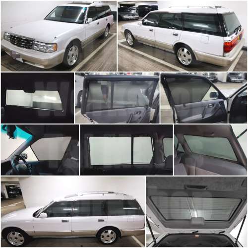 Toyota Crown 全車磁石濾光窗網太陽擋