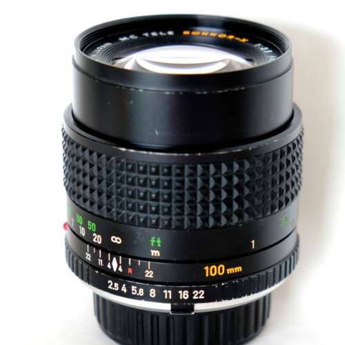 Minolta MC Rokkor-X 100mm f2.5
