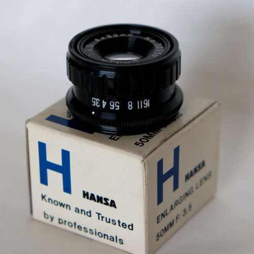 Hansa M39 放大機鏡頭 50mm f3.5