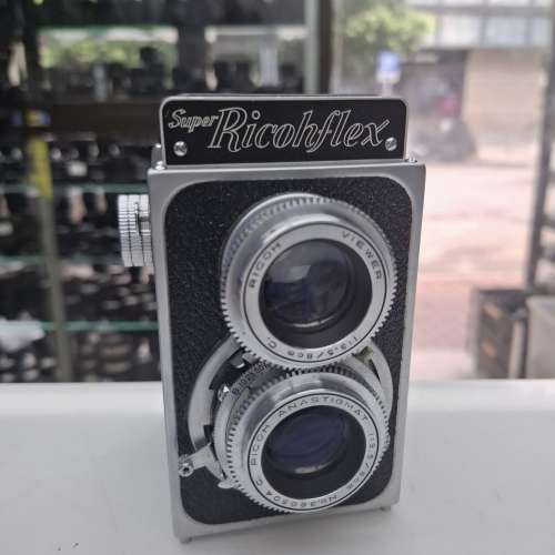 PHOTAVIT 6x6 75mm F3.5  SUPER RICOHFLEX 6x6 8CM F3.5  IKOFEX 6x6