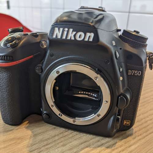 Nikon D750 camera only, no lens