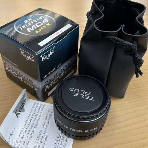 出售全新Kenko MC4 DGX 2X Teleplus增距鏡for sony A-Mount