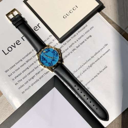 Original Gucci小蜜蜂原装瑞士石英机芯 蓝宝石玻璃