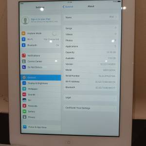 Apple iPad 4 16G WiFi Version  9.7 吋 屏 9.7 inches Screen  只在公司做軟件測試...