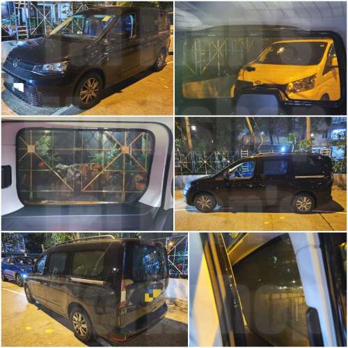 Volkwagen Caddy 全車濾光窗網太陽擋