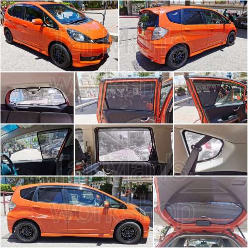 本田 Jazz Fit GD GE GK 全車磁石濾光窗網太陽擋