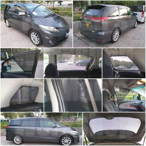 Previa Estima 全車磁石濾光窗網