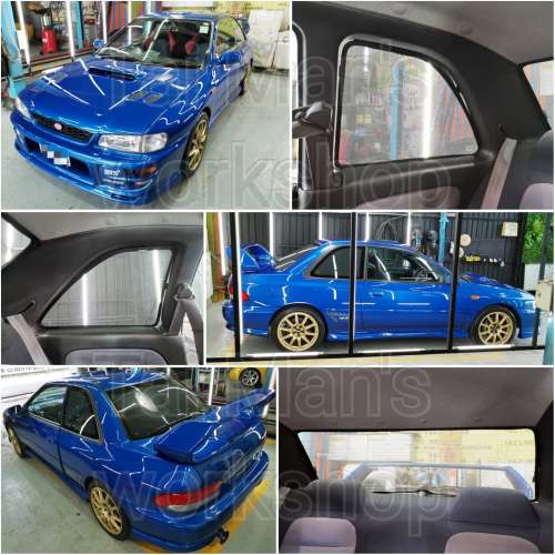 Subaru WRX Sti 全車磁石濾光窗網
