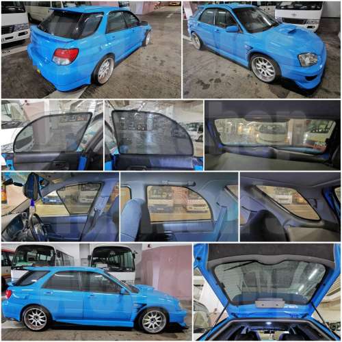 Subaru WRX Sti 全車磁石濾光窗網