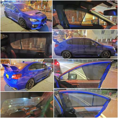 Subaru WRX Sti 全車磁石濾光窗網
