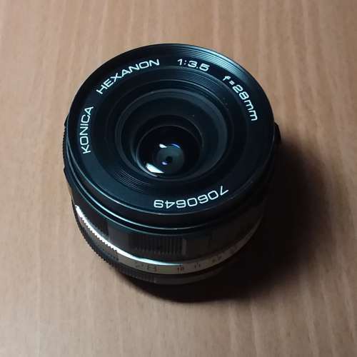 Konica Hexanon 28mm F3.5