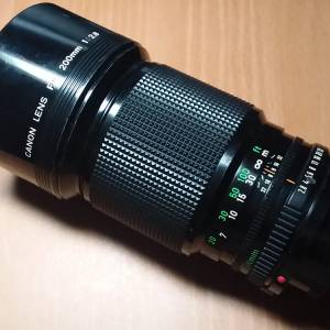 Canon New FD 200mm F2.8