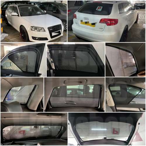 Audi A3 S3 全車磁石濾光窗網太陽擋