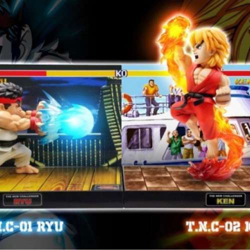 100%全新未開 絕版 Capcom 正版 街頭霸王 健 Street Fighter T.N.C-02 (The New Ch...
