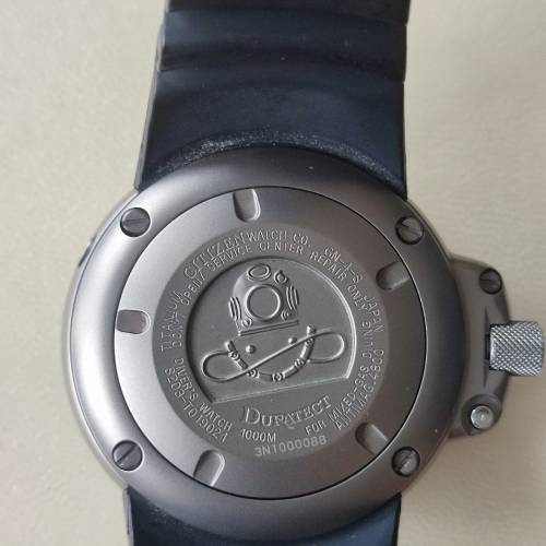 Citizen Promaster Titanium 1000m 鈦金属 自動 星期 烟灰缸 潜水表