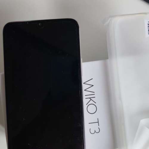 放極新有 90%以上新無崩花WIKO T3手電行ANDROID 11香檳金色連盒及配件全套=$200