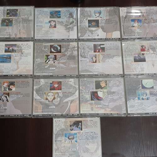 新世紀福音戰士VCD碟13隻