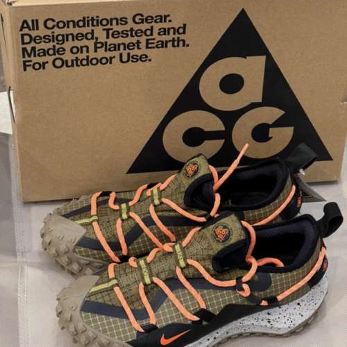全新有盒Nike ACG Mountain Fly Low GTX SE 機能防水戶外功能鞋 粽色 男女同款